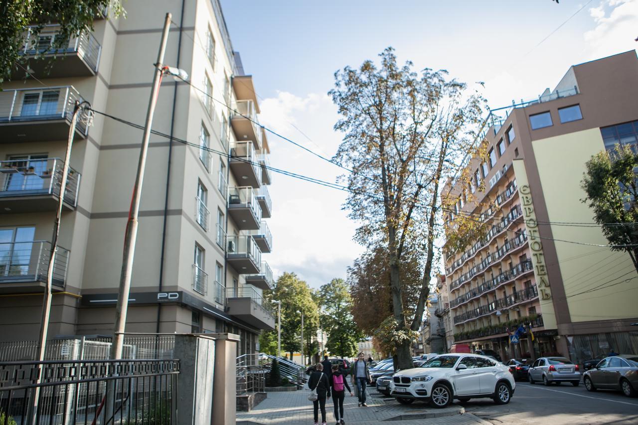 Elite Apartments Lviv Buitenkant foto
